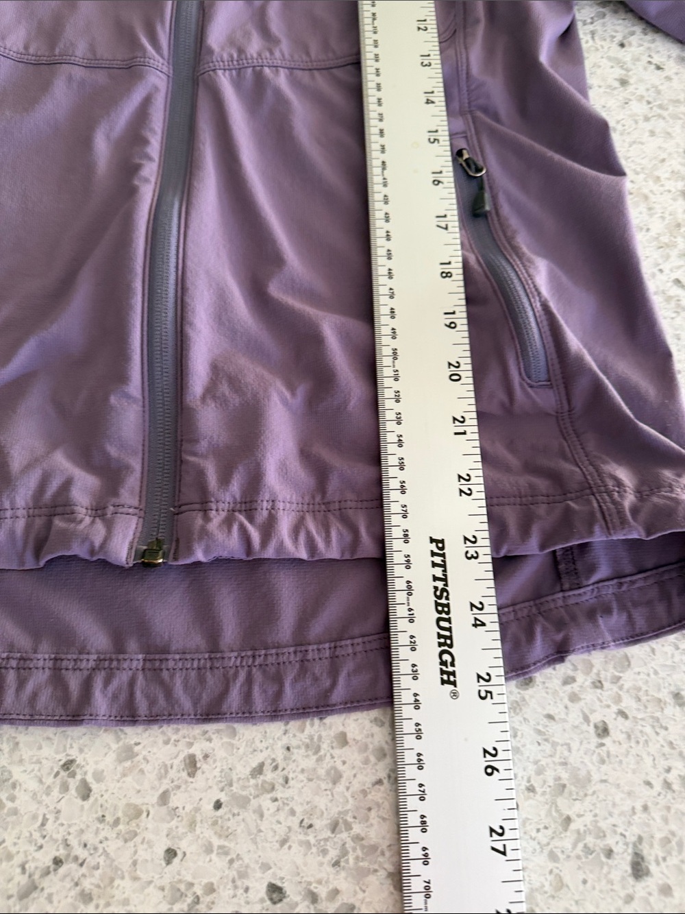 Outdoor Research nylon performance hoodie Small petite in purple - Picture 7 of 9